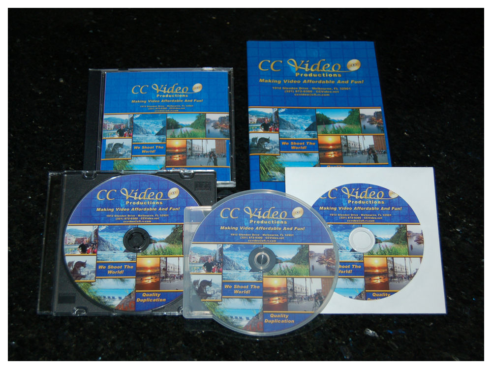 Packaging for DVD, CD and Blu-ray Duplication